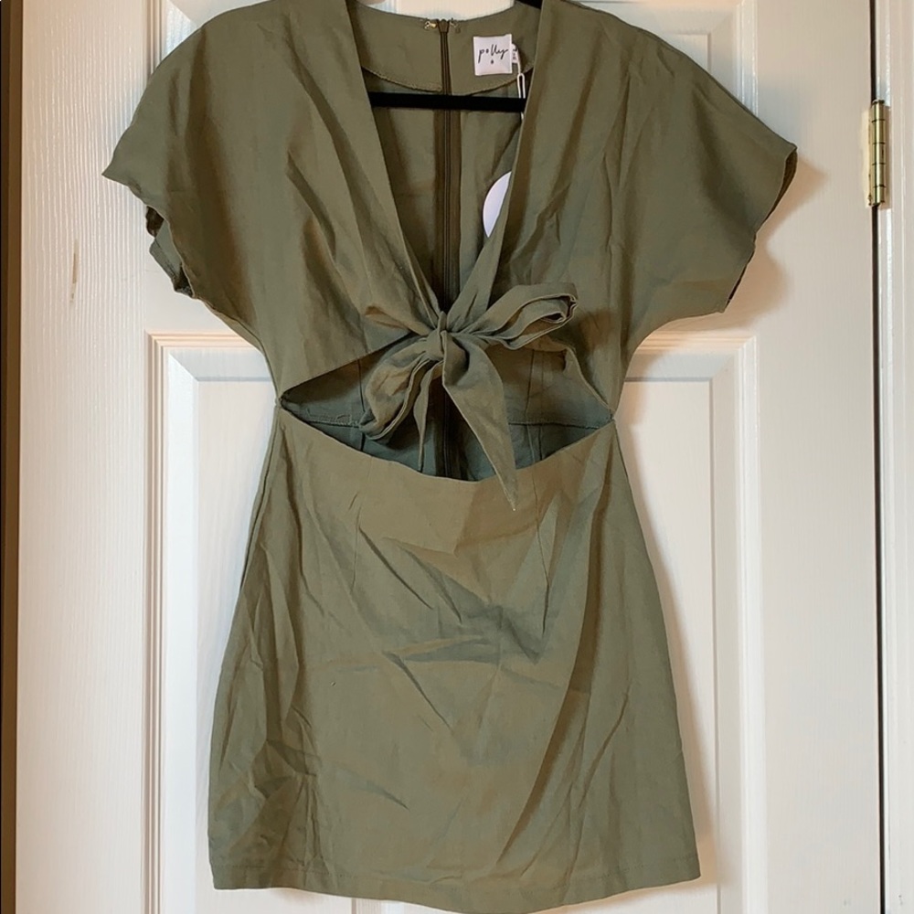 Princess Polly front tie dress